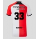 Feyenoord David Hancko #33 Replike Domaci Dres 2024-25 Kratak Rukav